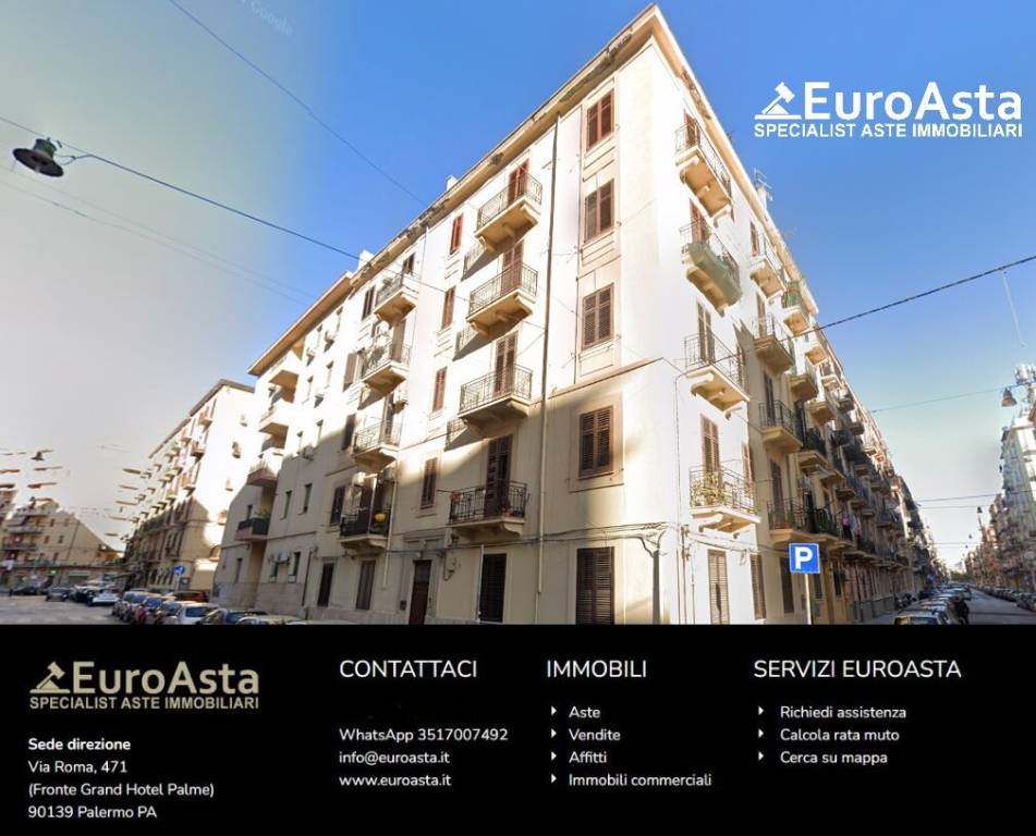 appartamento in vendita a Palermo in zona Oreto