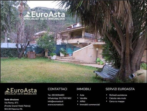 casa indipendente in vendita a Palermo in zona Baida