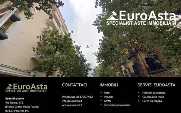 appartamento in vendita a Palermo in zona Libertà