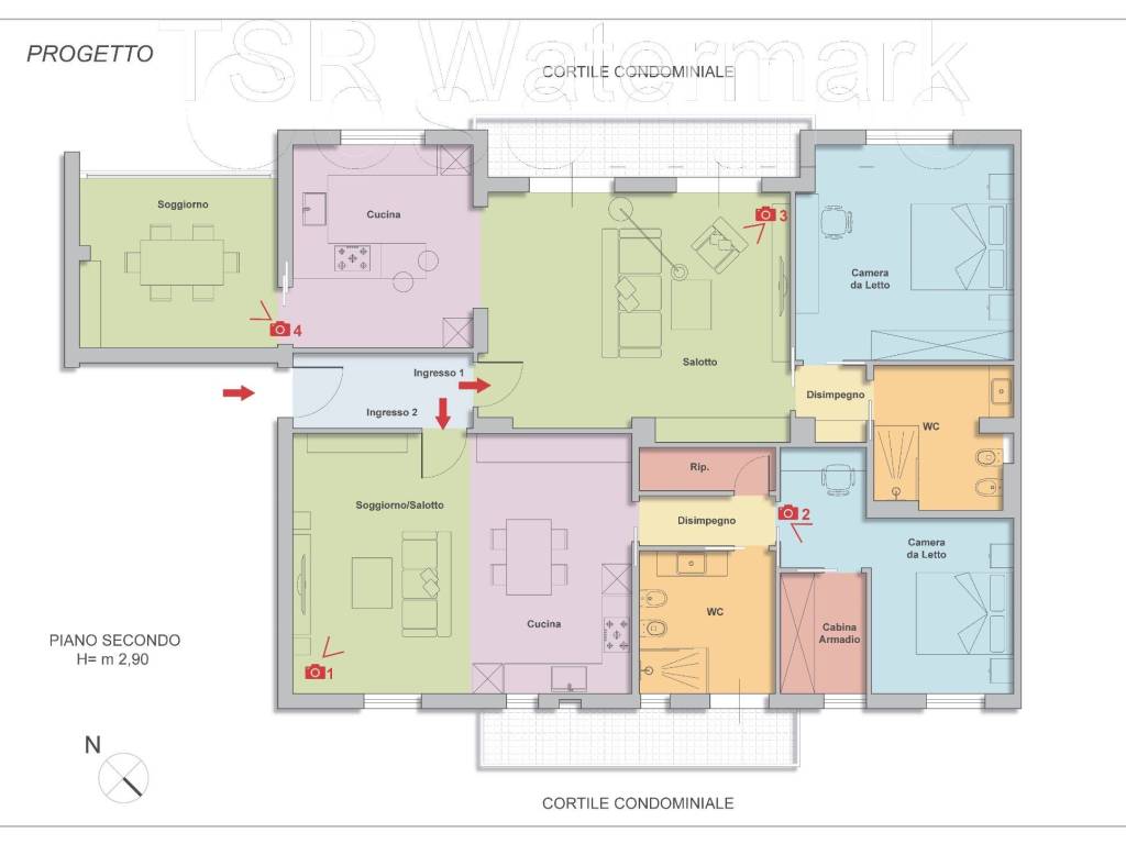 appartamento in vendita a Palermo in zona Libertà