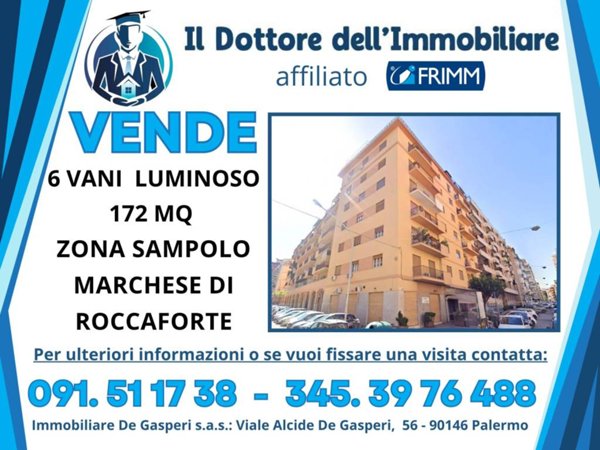 appartamento in vendita a Palermo in zona Libertà