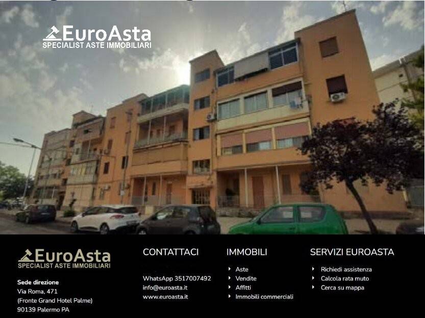 appartamento in vendita a Palermo in zona Brancaccio
