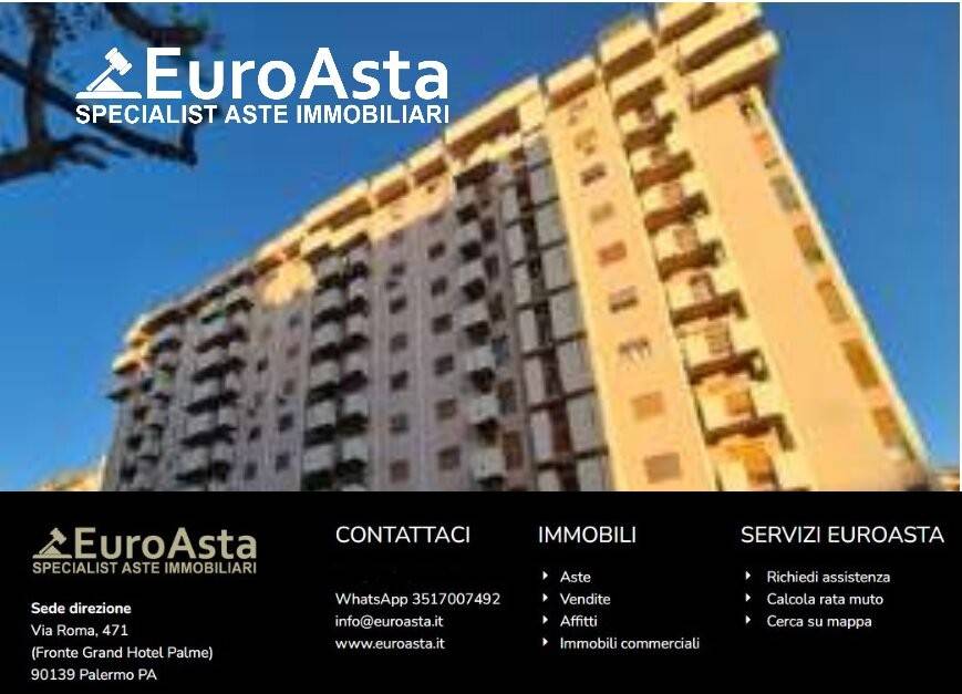 appartamento in vendita a Palermo in zona Malaspina/Palagonia