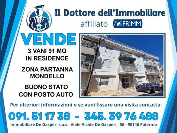 appartamento in vendita a Palermo in zona Mondello