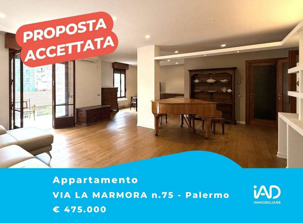 appartamento in vendita a Palermo in zona Libertà