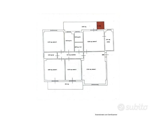 appartamento in vendita a Palermo in zona Cruillas