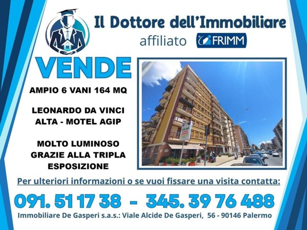 appartamento in vendita a Palermo in zona Cruillas