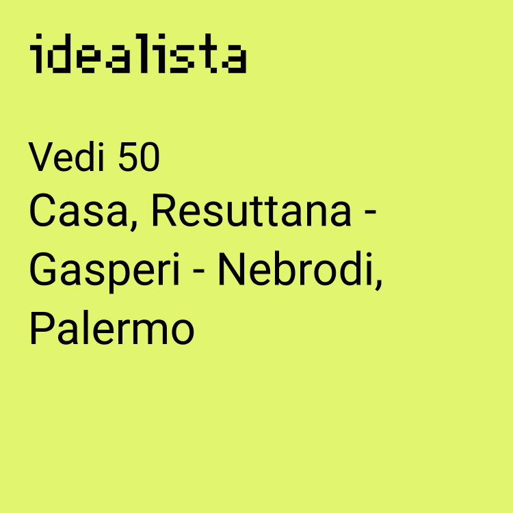casa indipendente in vendita a Palermo in zona Resuttana