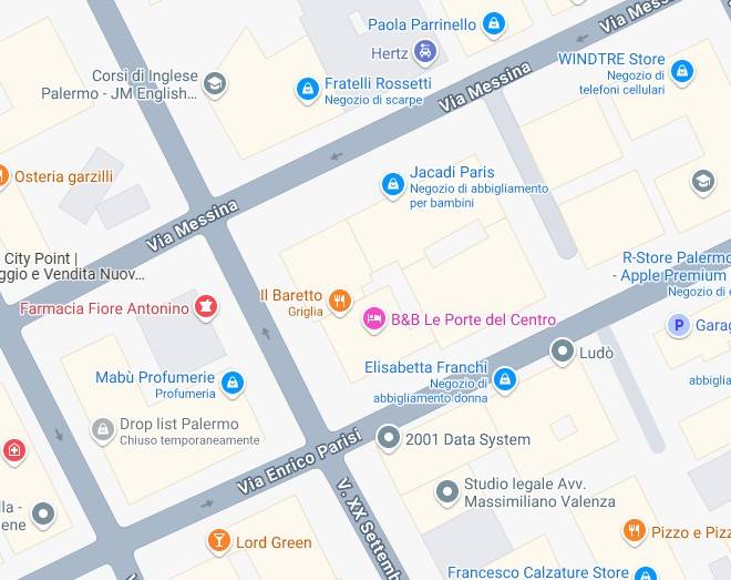 negozio in vendita a Palermo in zona Politeama