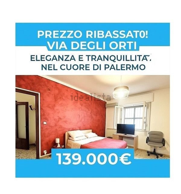 appartamento in vendita a Palermo in zona Libertà