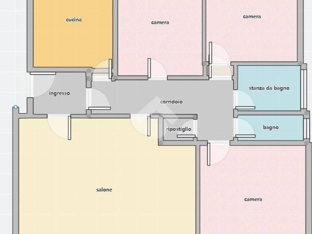 appartamento in vendita a Palermo in zona Oreto