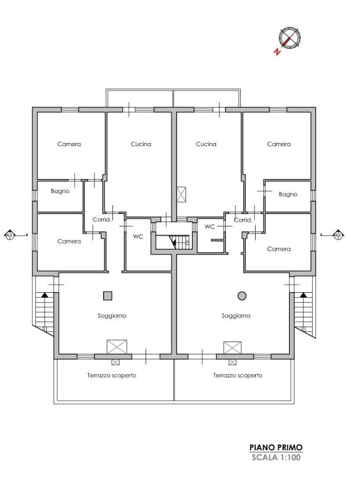 appartamento in vendita a Palermo in zona Tommaso Natale