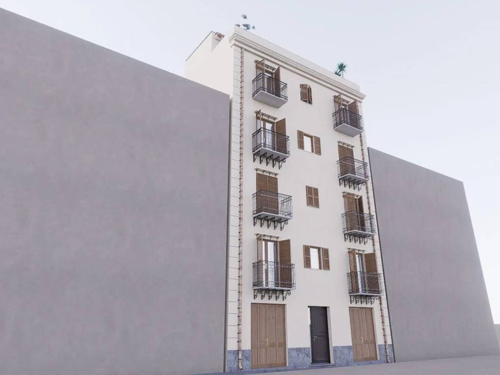 intera palazzina in vendita a Palermo in zona Centro storico
