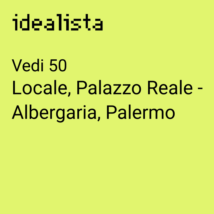 locale commerciale in vendita a Palermo