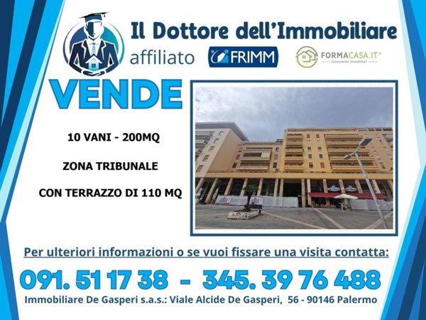 appartamento in vendita a Palermo in zona Libertà