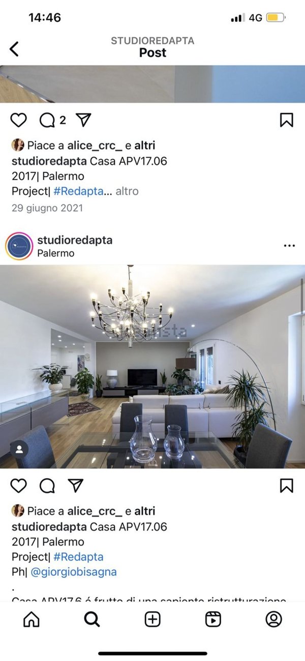 appartamento in vendita a Palermo in zona Uditore