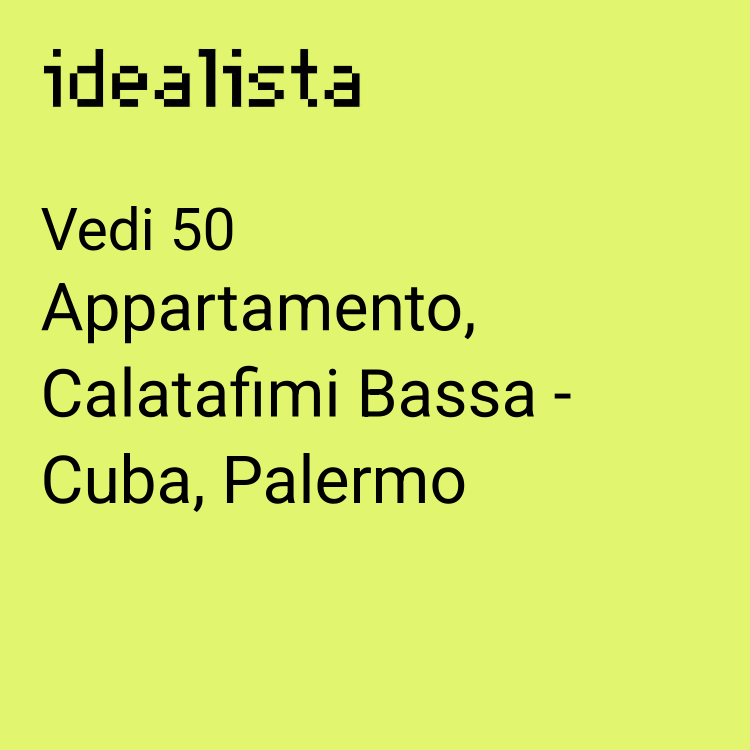 appartamento in vendita a Palermo in zona Calatafimi / Cuba