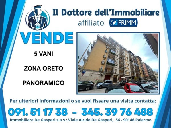 appartamento in vendita a Palermo in zona Oreto