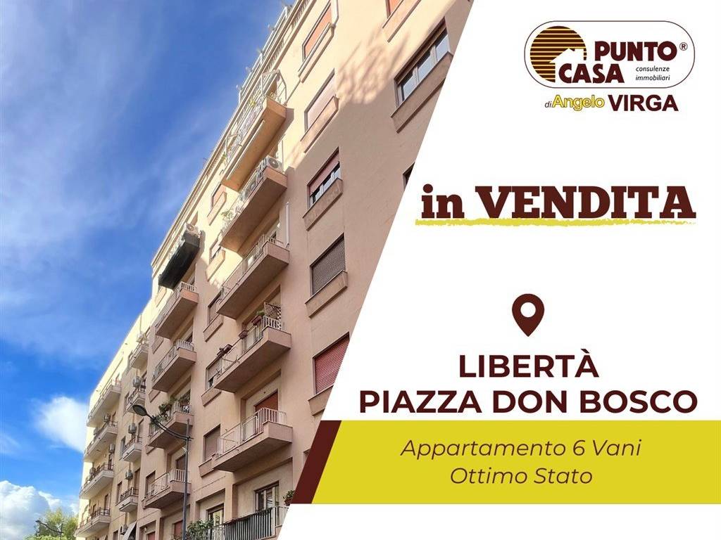 appartamento in vendita a Palermo in zona Libertà