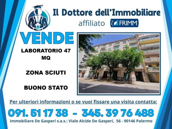negozio in vendita a Palermo in zona Politeama