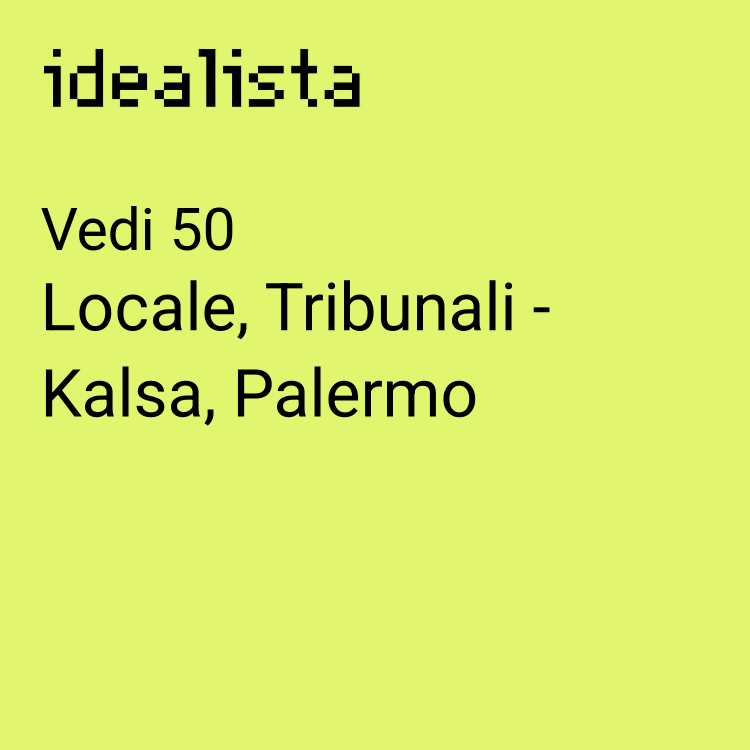 locale commerciale in vendita a Palermo in zona Centro storico