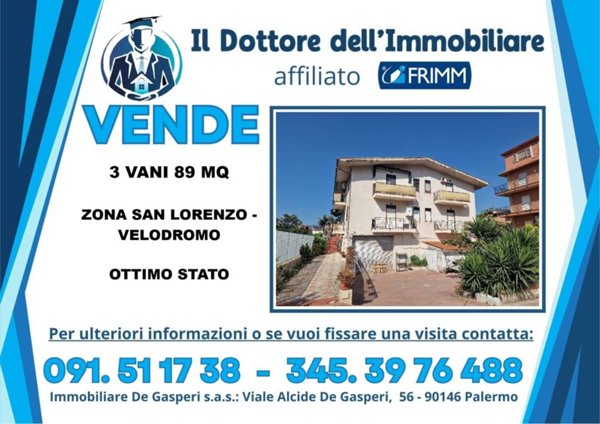 appartamento in vendita a Palermo