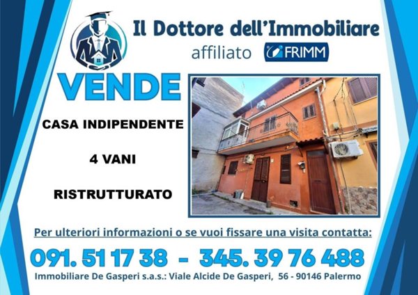 appartamento in vendita a Palermo in zona Uditore