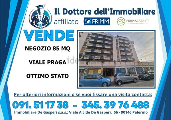 locale commerciale in vendita a Palermo