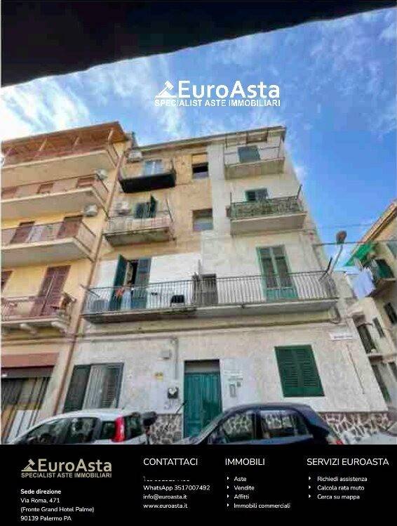 appartamento in vendita a Palermo in zona Noce