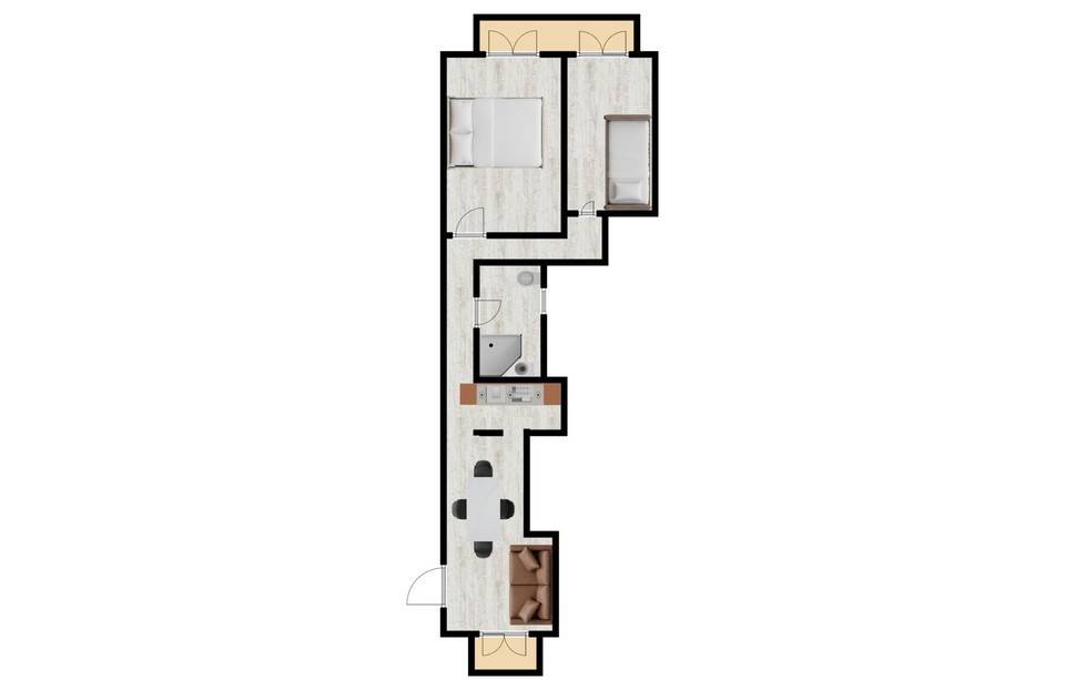 appartamento in vendita a Palermo in zona Montepellegrino