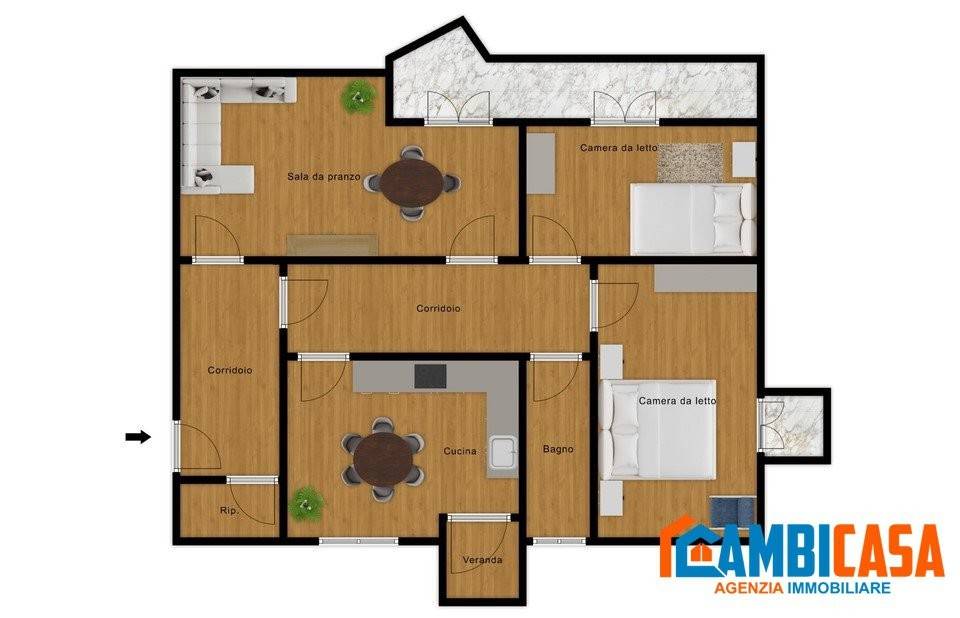 appartamento in vendita a Palermo in zona Politeama