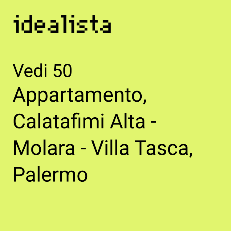 appartamento in vendita a Palermo in zona Mezzomonreale