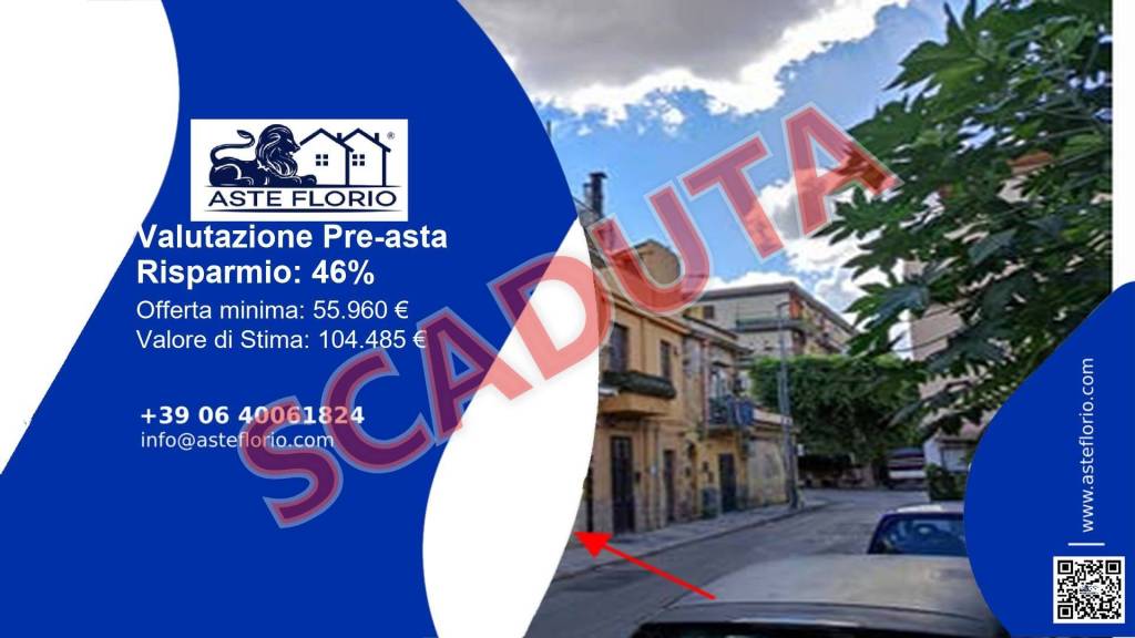 appartamento in vendita a Palermo in zona Baida