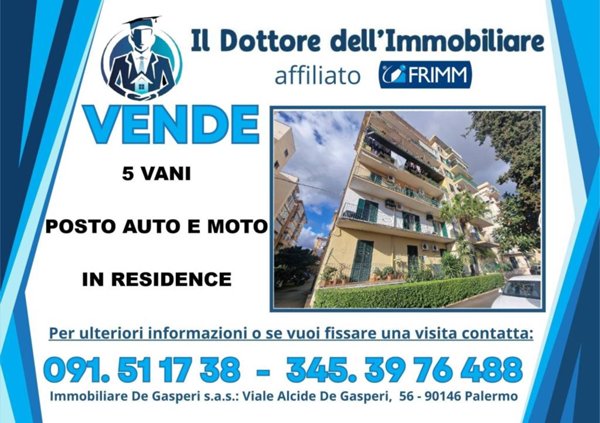appartamento in vendita a Palermo in zona Zisa