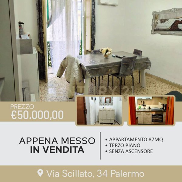 appartamento in vendita a Palermo