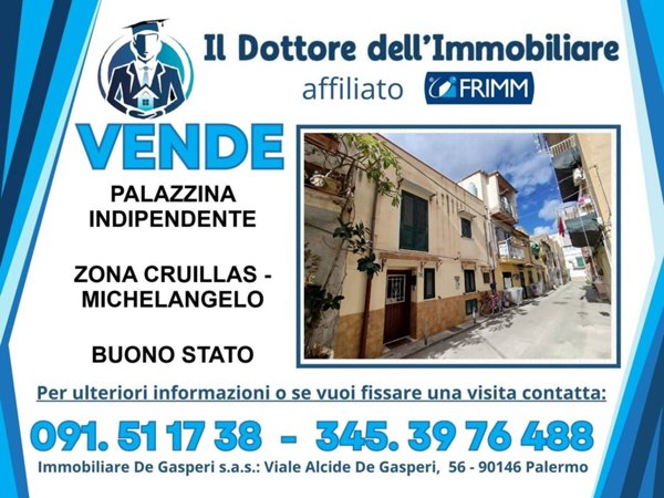 casa indipendente in vendita a Palermo in zona Cruillas