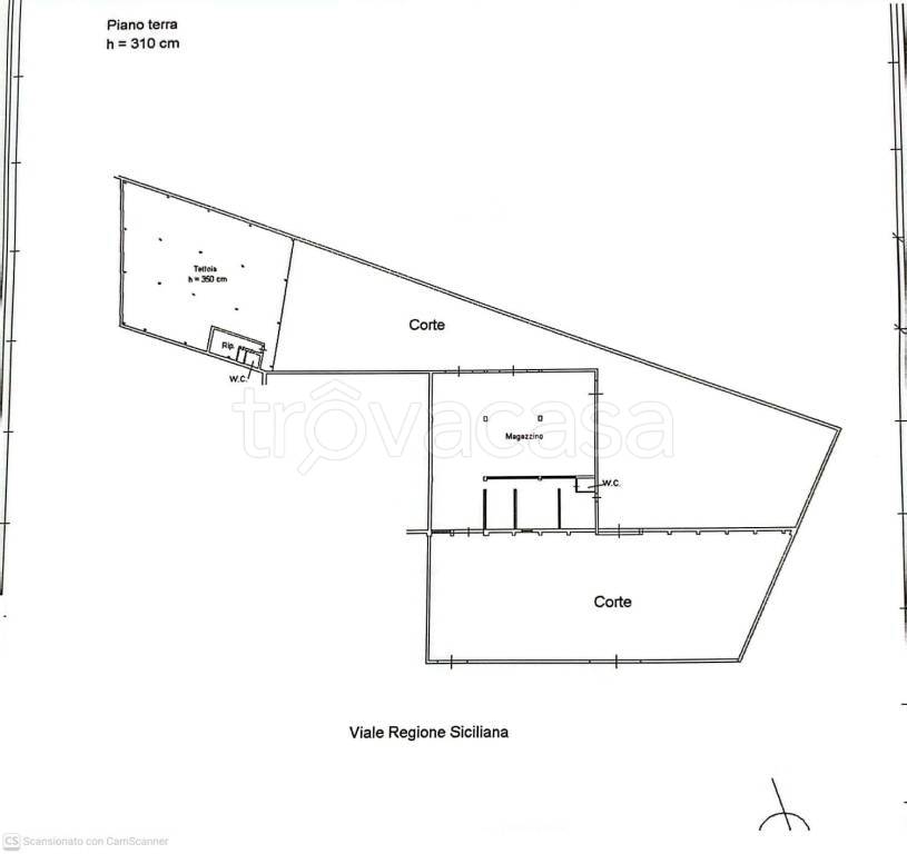 locale commerciale in vendita a Palermo