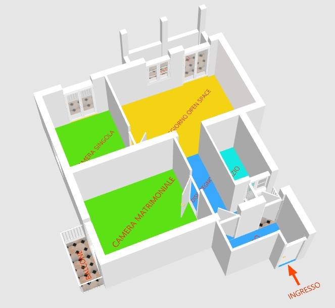 appartamento in vendita a Palermo in zona Centro storico