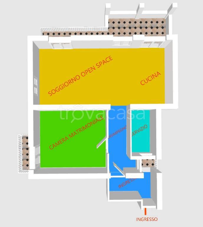 appartamento in vendita a Palermo in zona Centro storico