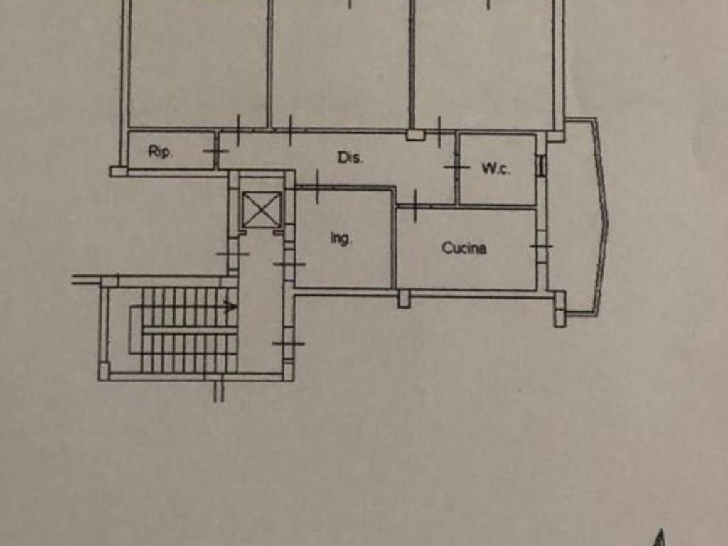 appartamento in vendita a Palermo in zona Malaspina/Palagonia