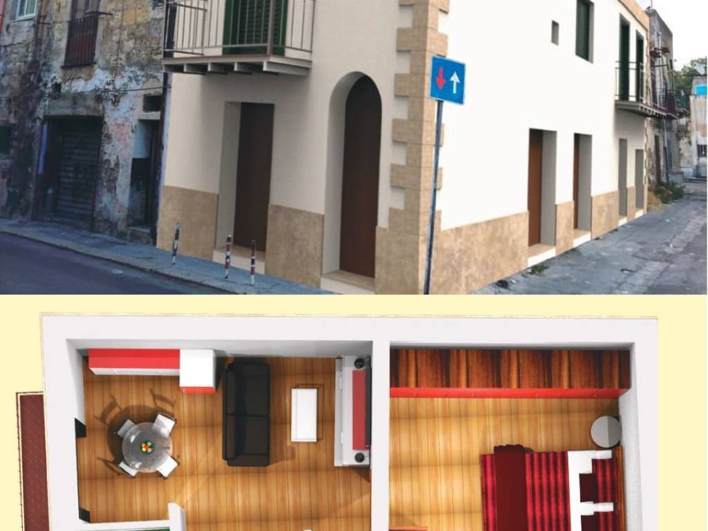 appartamento in vendita a Palermo in zona Borgo Nuovo
