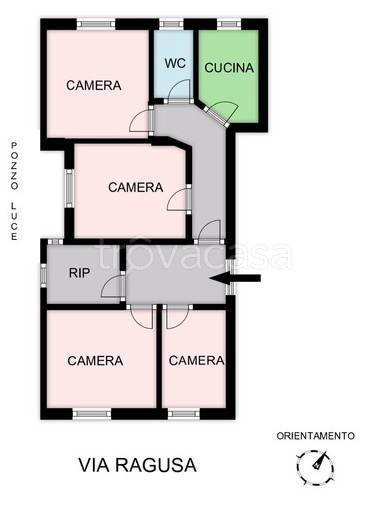 appartamento in vendita a Palermo in zona Libertà