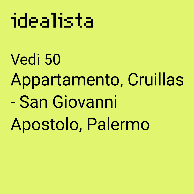 appartamento in vendita a Palermo in zona Cruillas