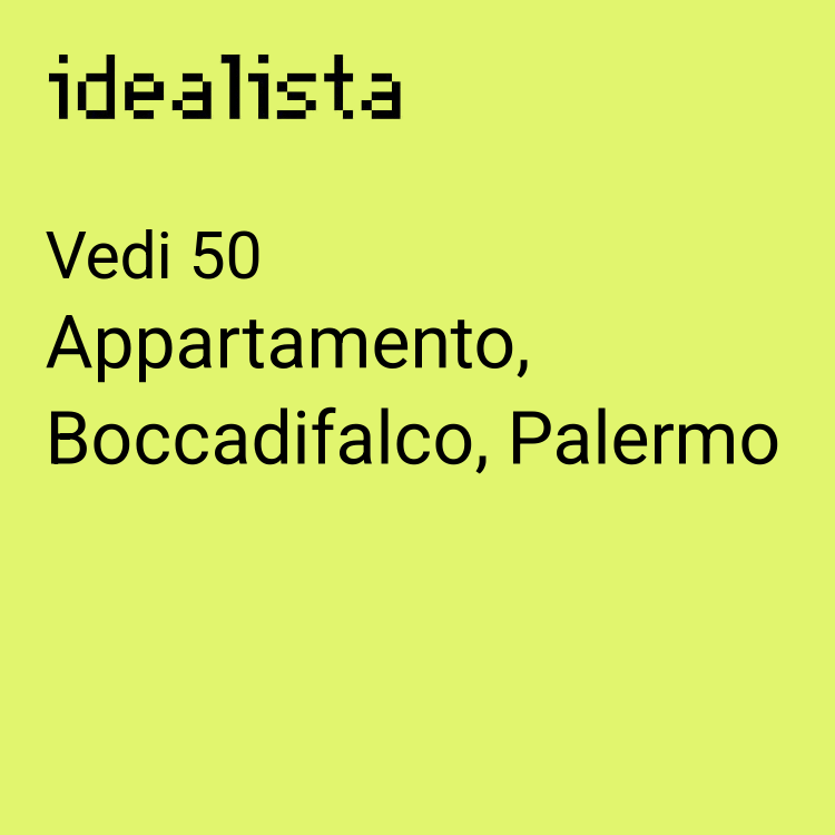 appartamento in vendita a Palermo in zona Boccadifalco