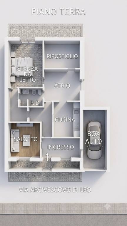 casa indipendente in vendita a Palermo in zona Montepellegrino