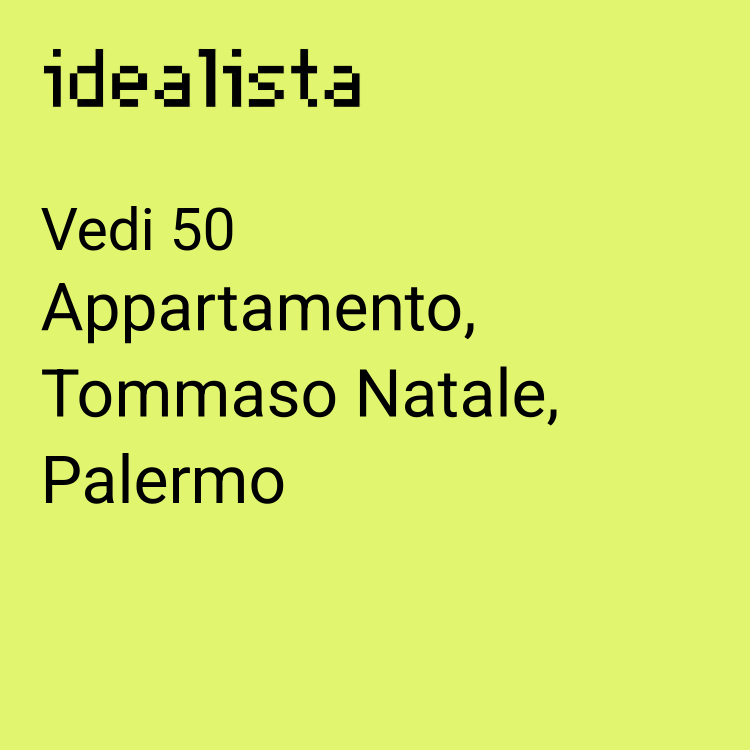 appartamento in vendita a Palermo in zona Tommaso Natale