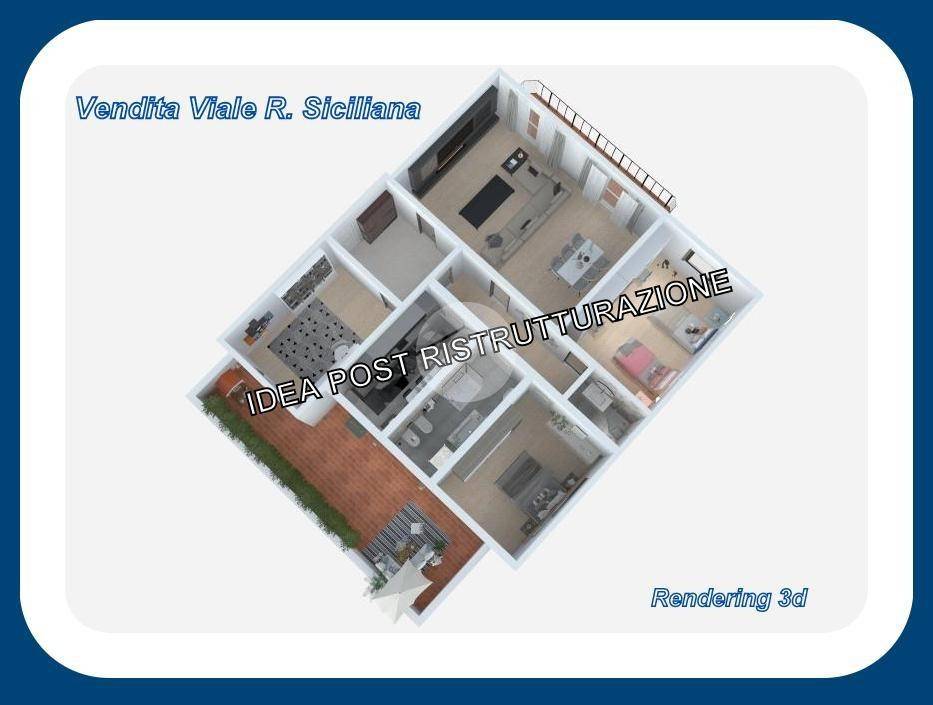 appartamento in vendita a Palermo in zona Calatafimi / Cuba