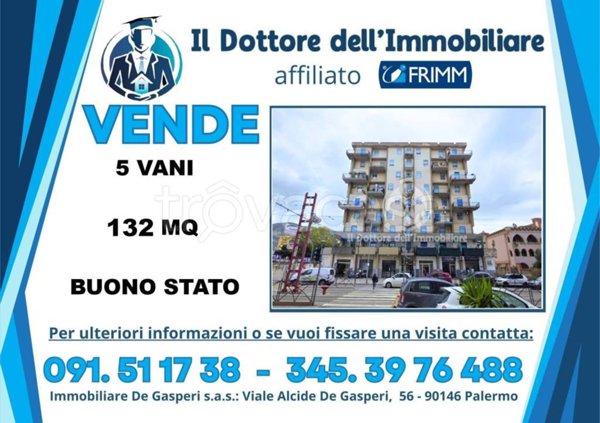 appartamento in vendita a Palermo in zona Settecannoli