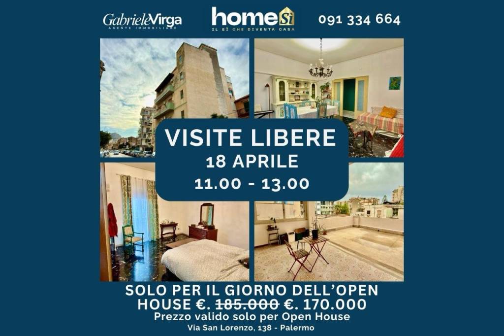 appartamento in vendita a Palermo in zona San Lorenzo