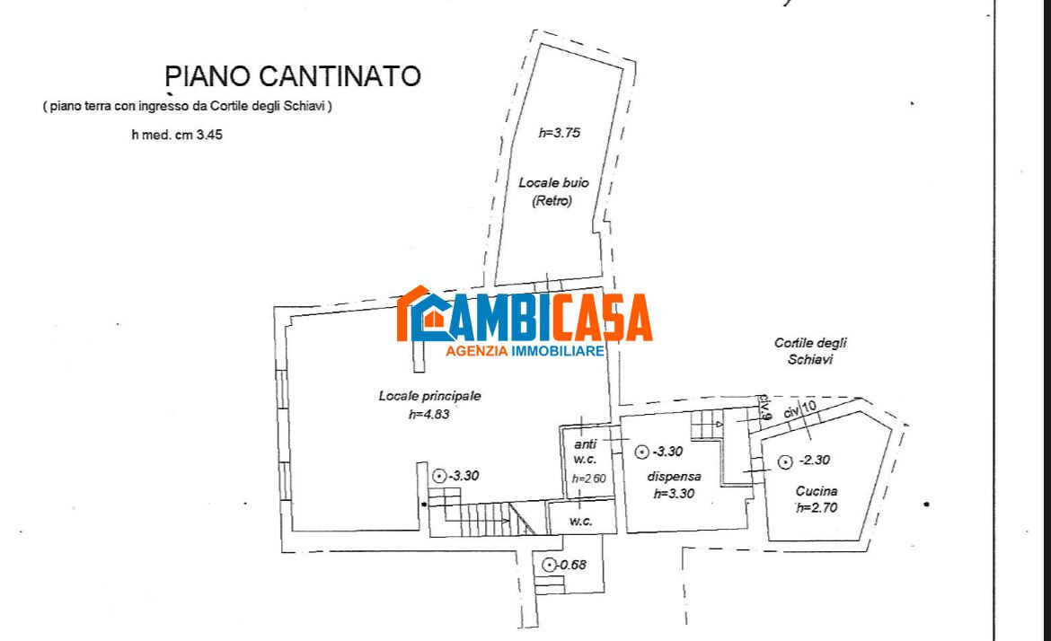 locale commerciale in vendita a Palermo in zona Centro storico